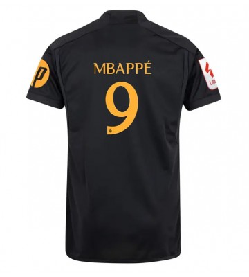 Real Madrid Kylian Mbappe #9 Tredjetröja 2023-24 Kortärmad